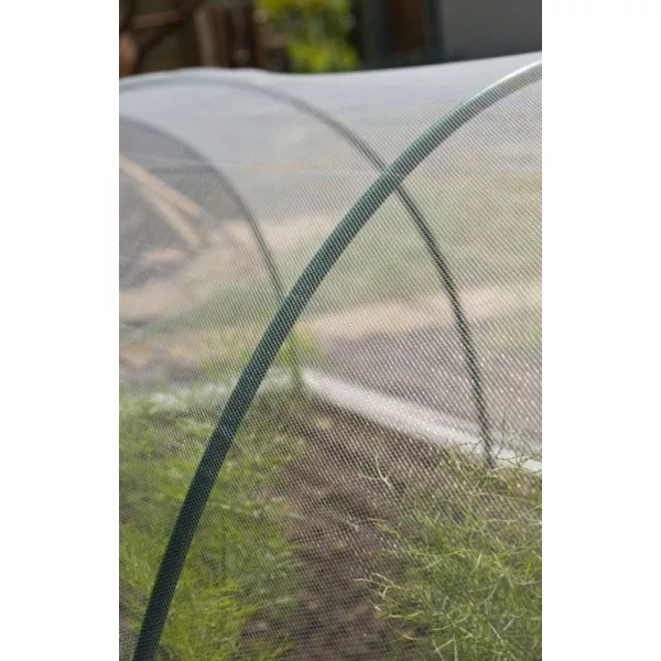 Rovar elleni védőháló zöldségeskertekhez 2x10 m 1x1 mm 38g/m2 (Nature)