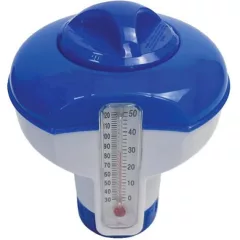 Deluxe vegyszeradagoló 1,5 tablettához hőmérővel