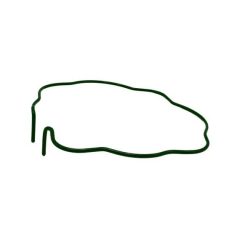 Műanyag növénytámasz, hullámos körgyűrű átm.22 cm