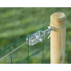 Kötöződrót szett 2db, kapoccsal galvanizált