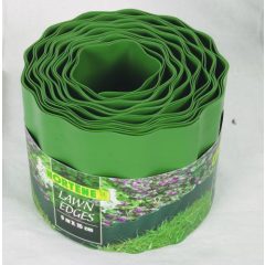 Gyepszegély zöld színű 15 cm x 9 m