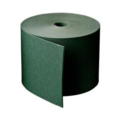   Ágyásszegély, újrahasznosított polietilénből, 15cmx10m, zöld