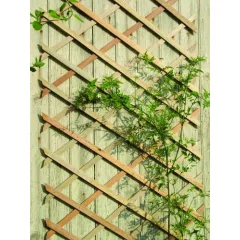Fa ollós rács 100 x 200 cm (Nature)