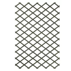 Fa ollósrács 100 x 200 cm, zöld színben