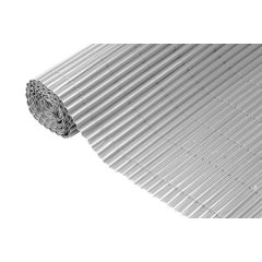   Nature PVC szimpla oldalú kerítés, rögzítővel 1,5x5m szürke