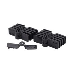   Rögzítő klipsz árnyékolóhálóhoz, nem visszabontható, antracit 20 db (5cs/karton)