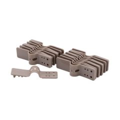   Rögzítő klipsz árnyékolóhálóhoz, nem visszabontható, bézs 20 db (5cs/karton)