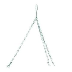 Galvanizált lánc 35 cm, fekete (Nature)