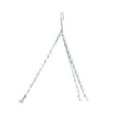 Galvanizált lánc 45 cm, fekete (Nature)