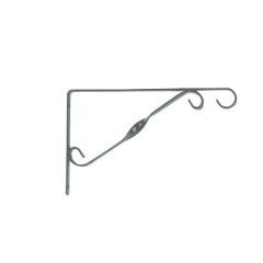 Fali virágtartó kar 30 cm szürke (Nature)