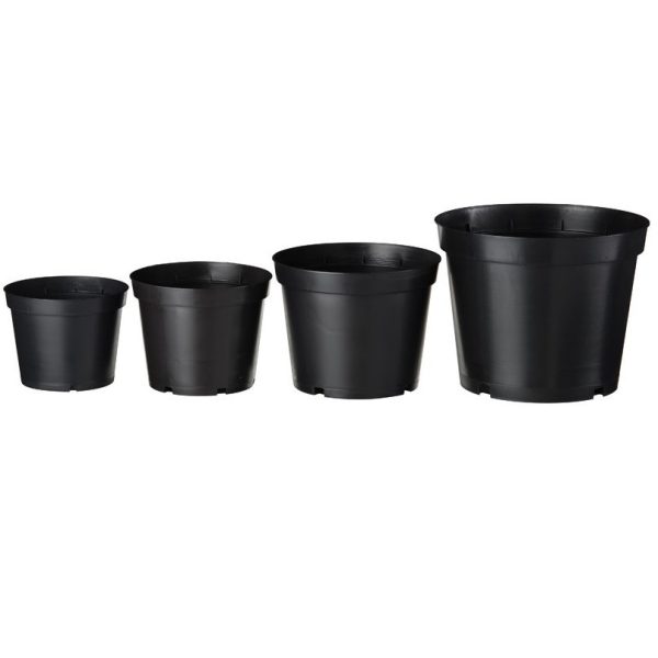 Konténer fekete 5L 18 x D22,5 cm 2db-os szett (Nature)