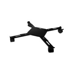   Kihúzható, antracitszínű, epoxi bevonatú görgős talp, 7x34-51x34-51cm