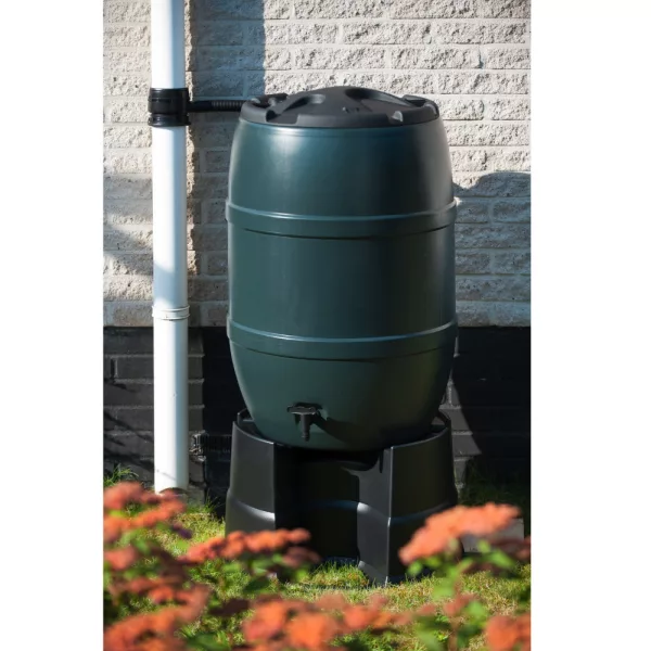 Esővízgyűjtő 210 l zöld műanyag