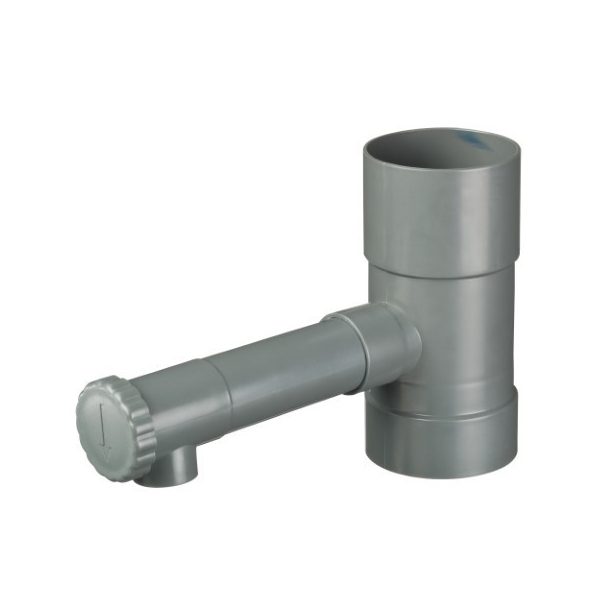 Esővízgyűjtő ereszcsatornához forgógombbal H17,5 x O8,5 cm