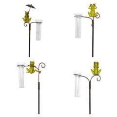   Béka formájú esőszintmérő Display 4 x 5 féle 40ml, 127cm