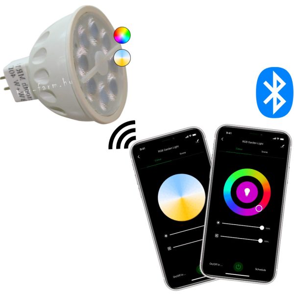 Garden Lights SMART - Izzó MR16, 5W GU5.3 - kifutó 370lm, 5W