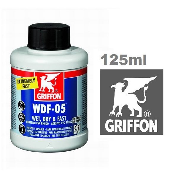 Griffon PVC ragasztó flexi csövekhez WDF-05 250ml