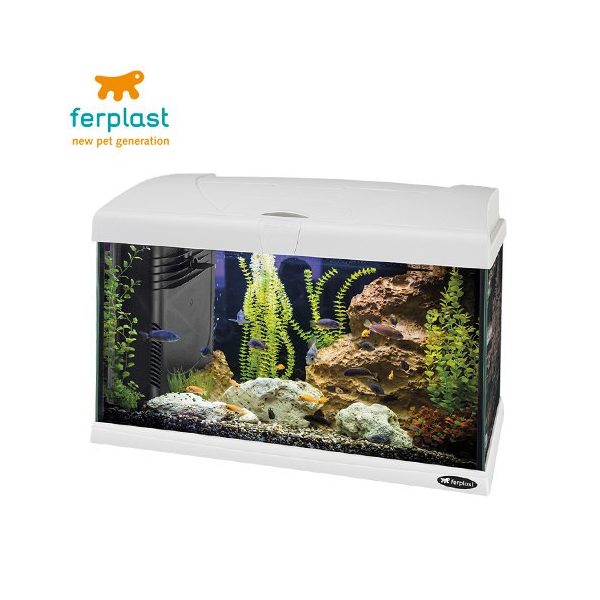 Ferplast Capri 50 LED akvárium 40 liter fehér