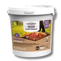   EUROGREEN Lupigreen Autumn növényi eredetű szerves gyeptrágya P56 8 kg (100-160 m2)