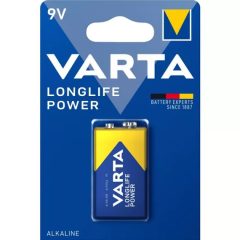 Varta Longlife power 9V elem (6LR61)