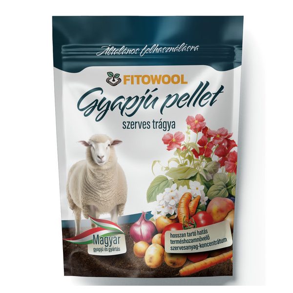 Fitowool gyapjú pellet általános felhasználásra 750g (12db/krt)