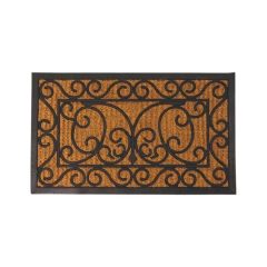 Kókuszrost és gumi lábtörlő, classic mintával 75x45cm