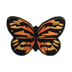 Kókuszrost lábtörlő pillangó alakú 60x40cm