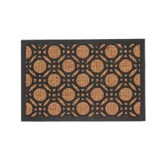 Kókuszrost lábtörlő geometria mintás 60x40cm
