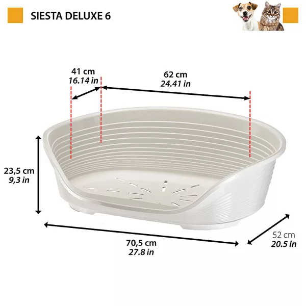 Ferplast Siesta Deluxe 6 Fekhely zöld