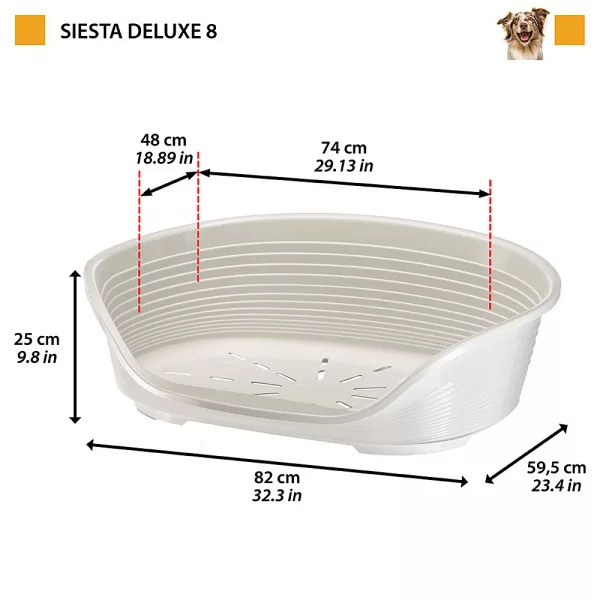 Ferplast Siesta Deluxe 8 Fekhely zöld