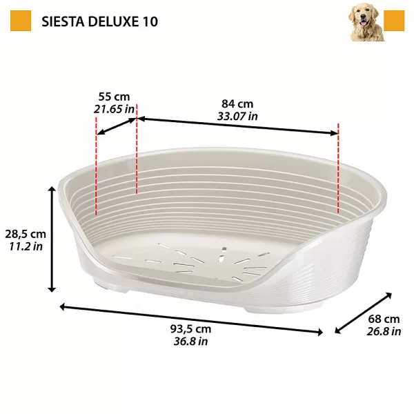 Ferplast SIESTA DELUXE 10 Fekhely bézs