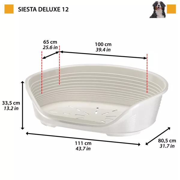 Ferplast SIESTA DELUXE 12 Fekhely fekete