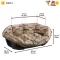 Ferplast Sofa 4 Feliratos párna fekhellyel
