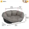 Ferplast Sofa 6 Szürke párna fekhellyel