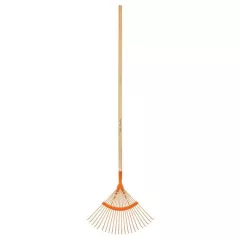 TRUPER fűseprű fém EM-22A köracél 22 ágú