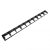 Ágyásszegély OBRB45 fekete ÚJ 1025/75/45mm (16db/csomag) 1148/pal