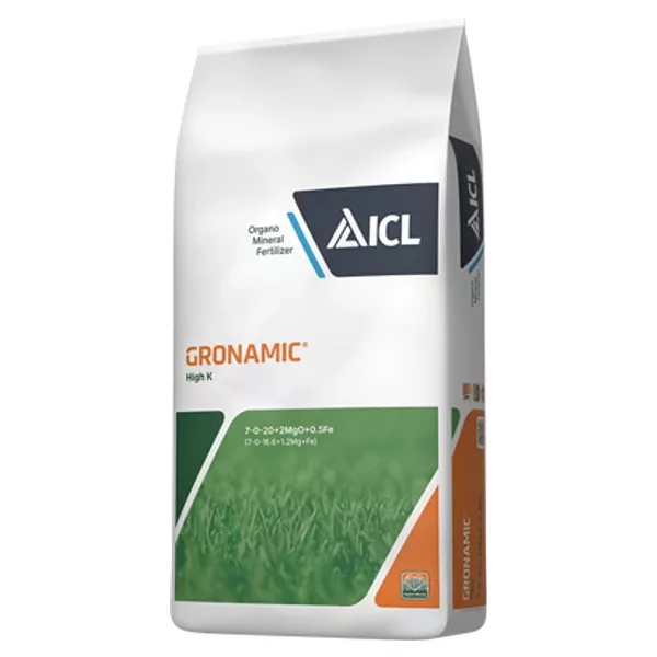 Gronamic Sport High K 7-0-20 +2+0,5Fe 25kg
