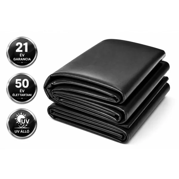 Xpert Atlas EPDM gumifólia Firestone minőség 1,04mm, 9,15m x 30,5m/279,075m2 - teljes tekercs ár/m2
