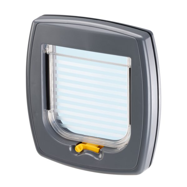 Ferplast Swing 1 kutya és macska ajtó szürke