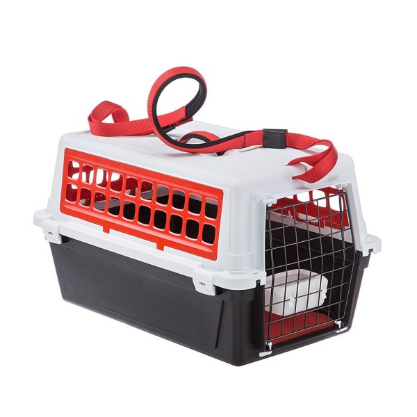 Ferplast ATLAS 10 TRENDY PLUS RED Szállítóbox