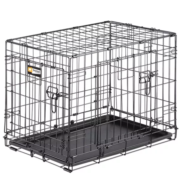 Ferplast  DOG-INN 90 összecsukható fém box kutyáknak