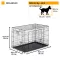 Ferplast  DOG-INN 90 összecsukható fém box kutyáknak