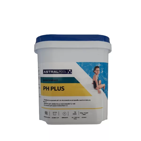 Astral Pool pH növelő szilárd 5kg - vödör