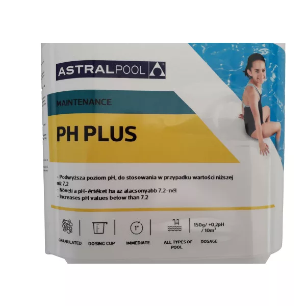 Astral Pool pH növelő szilárd 5kg - vödör