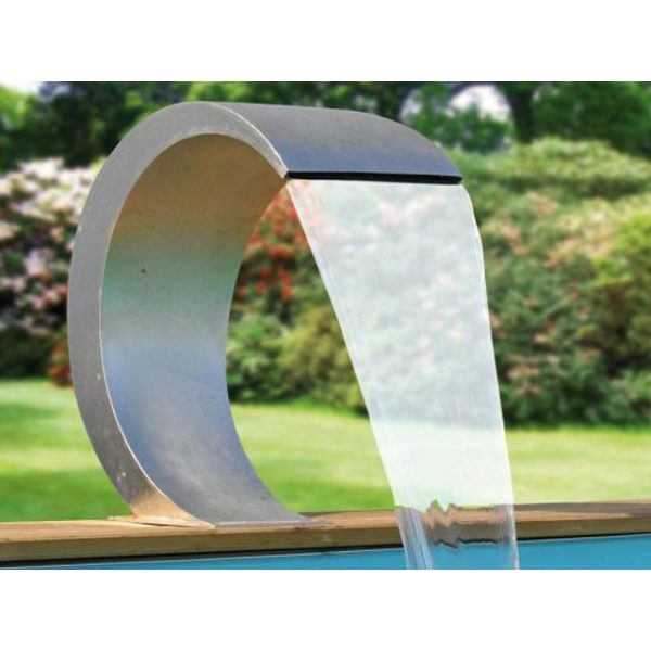 Mamba vízeséselem rozsdamentes acél 54 x 30 x 32 cm