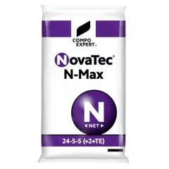   COMPO műtrágya NovaTec N-Max 24-5-5+2MgO+TE/1,5M/25kg (42db/raklap)