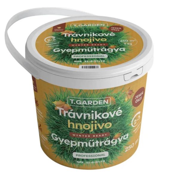 T.Garden Winter Ready 11-8-27 / 5kg - Télre felkészítő gyepműtrágya
