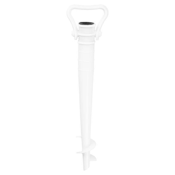 Napernyő tartó, földbe szúrható PVC, 43 cm, 19-32 mm