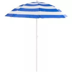   Napernyő DALIA kék-fehér 180 cm, 32/32 mm, dönthető csuklóval