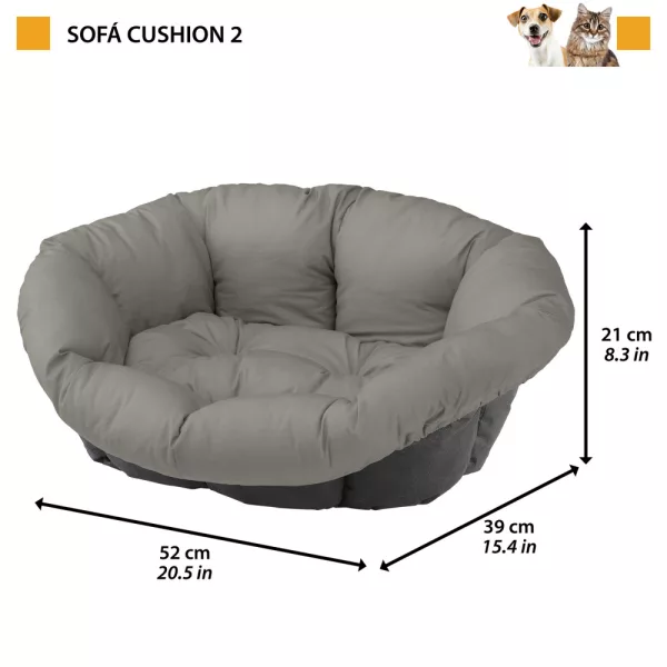 Ferplast Sofa 2 Feliratos rögzíthető kutyapárna